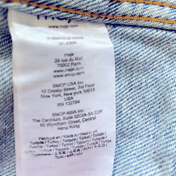 Maje Jean Jacket - Picture 5 of 6